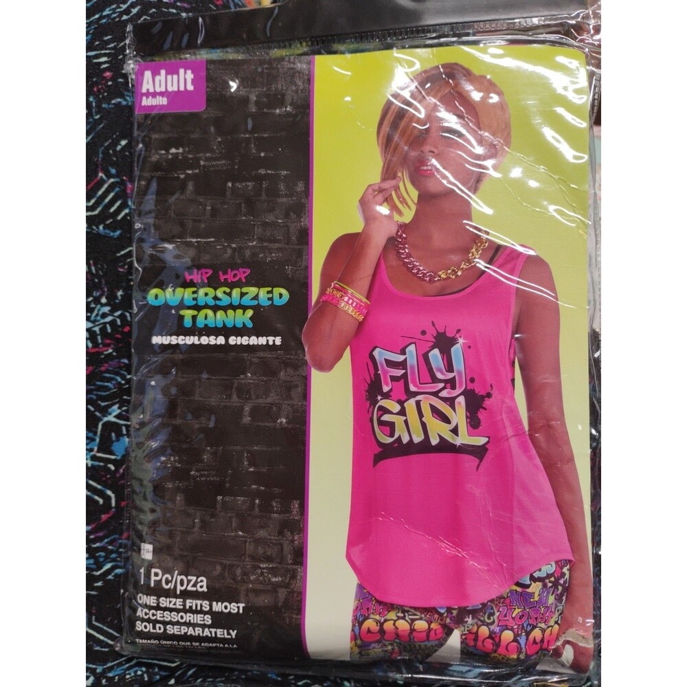 Amscan Womens Hip Hop OverSized Tank 1 PC  Party Costume Adult One Size